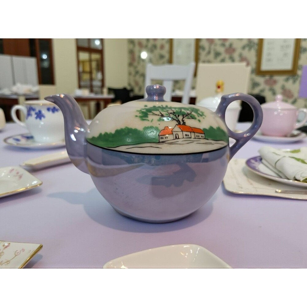 Vintage Japanese Hand Painted Teapot - Probably Tashiro Shoten Ltd